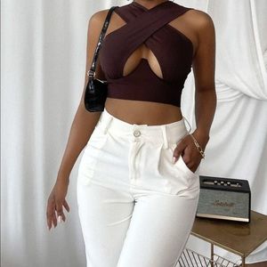 Cross wrap crop